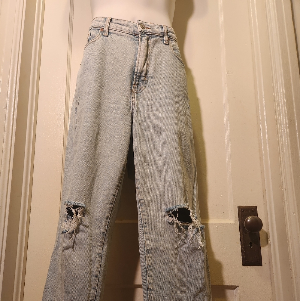 Womens High-waist jeans